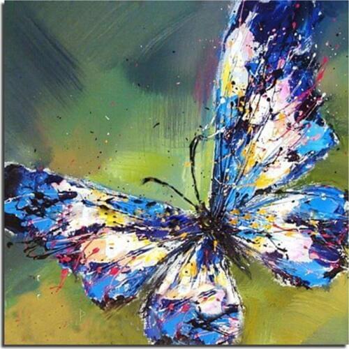 3D Diy Diamond Embroidery Butterfly 50x50cm Crafts Diy Diamond Painting Kits Flower Full Mosaic Cross Stitch Needlework