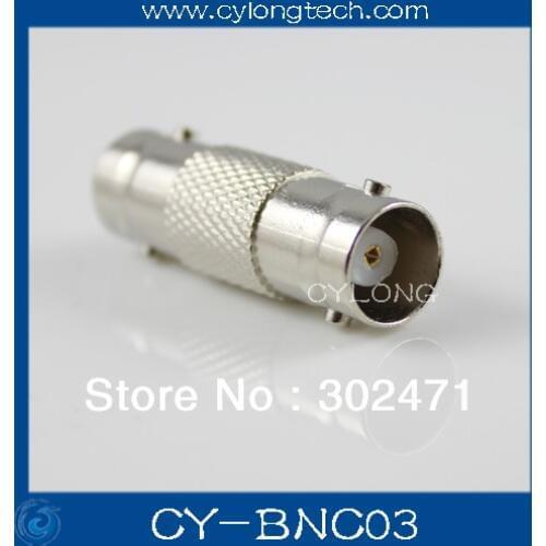 Free shipping 20pcs/lot CCTV Coax Female to Female BNC connector adapter