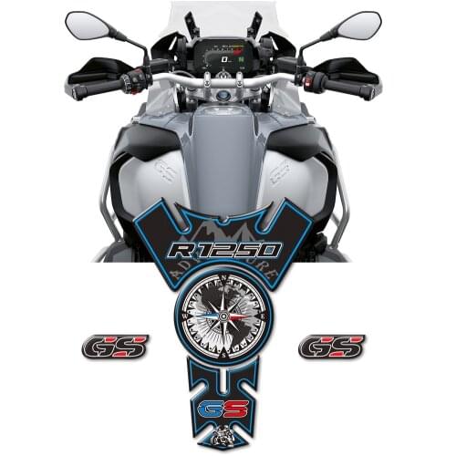 For BMW R1250GS R1250 1250 GS R 1250 Motorcycle Gas Fuel Oil Tank Pad Protector Stickers Decals ADV Adventure Sticker 2019 2020