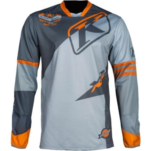 New Men Downhill Jersey Motocross Long Sleeve Moto Jersey MTB Cycling Clothing MX DH Motocross Racing Downhill jersey