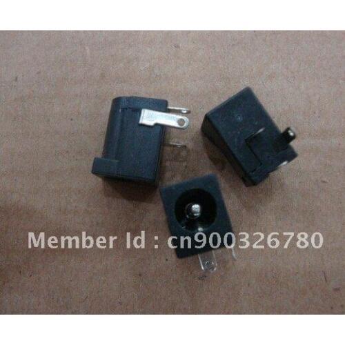 10pcs DC005 Female DC Power Jack Supply Socket seat DC-005 Outlet 5.5mmx2.1mm