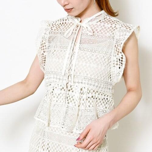 KADUWAKI Openwork Blouses