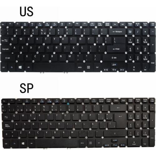 NEW US/SP LAPTOP KEYBOARD FOR ACER Aspire M3-581 M5-581 581T 581G V5-531 531G 551 551G 571 571G 571P 531P