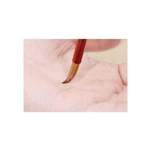 Pure brush Small case small writing brush fine writing pen copying pen calligraphy copying special pure wolf small case