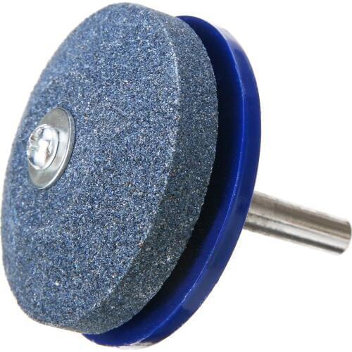 Mayitr 2pcs Universal Lawnmower Faster Rotary Drill Blade Sharpener Grinding Garden Abrasive Tools