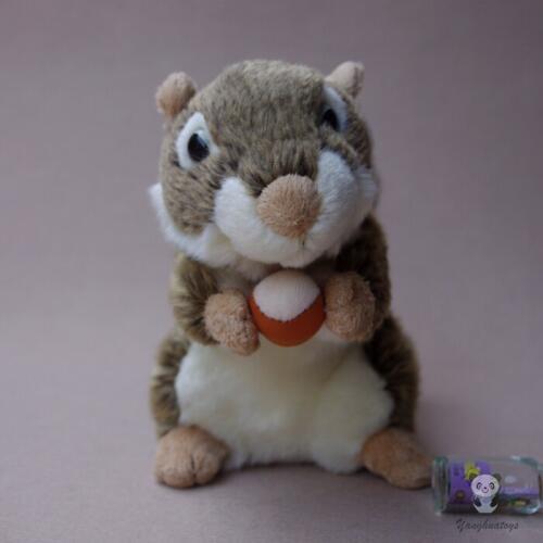 Lovely Stuffed Plush Hold Pine Nuts Chipmunk Doll Toy simulation Animal Toys Children Christmas Gift