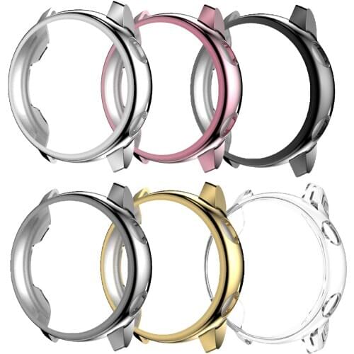 Soft TPU Full Protective Case Screen Protector Electroplating Protection Shell For Samsung Galaxy Watch Active 40mm