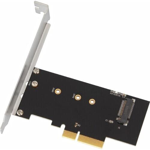 M.2 NVMe SSD NGFF To PCIE X4 Riser Card M Key Interface Hard Drive Expansion Card Computer Add On Cards