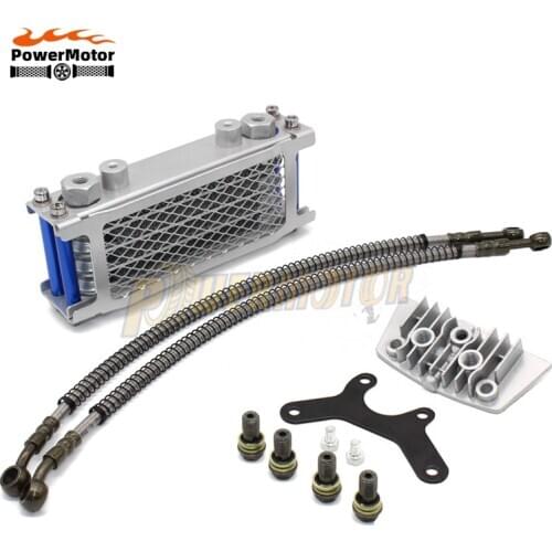Engine Oil Cooler Radiator Motorcycle For Loncin Zongshen Lifan Shineray Yinxiang Kayo Bosuer Xmoto 50CC 70CC 90CC 110CC Engine