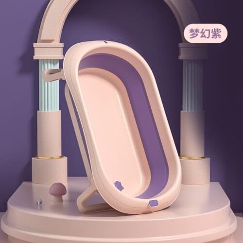 Folding Portable Bathtub Baby Kids Toddler Hot Portable Bathtub Swiming Newborn Banheira Dobravel Baby Bath Tub Foldable BW50YP