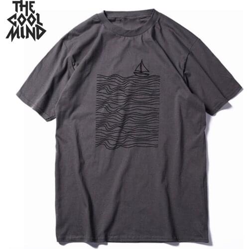 THE COOLMIND Men's Long T-shirts