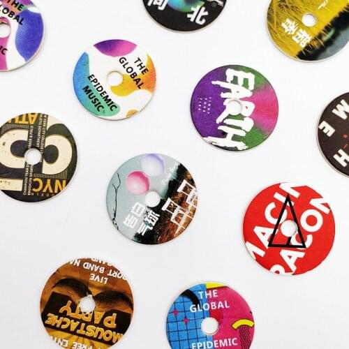 Spin Record Player Replacement Aromatherapy Tablets Car Air Freshener Perfume Tablets Round Scented Paper Wholesale Scented Tea