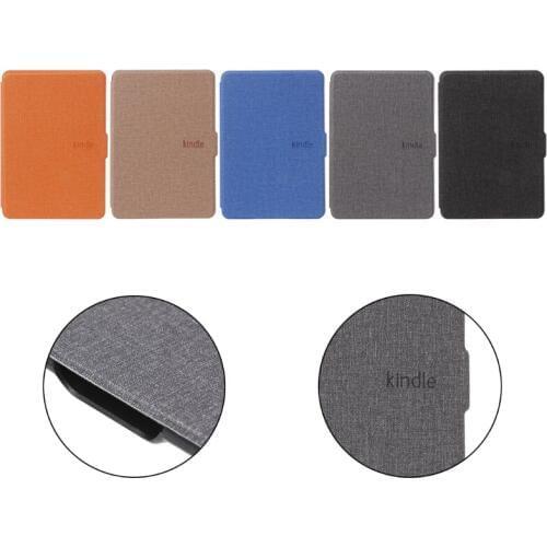 Fabric Texture Protective Shell Case Cover For 6" Amazon Kindle Paperwhite 1/2/3