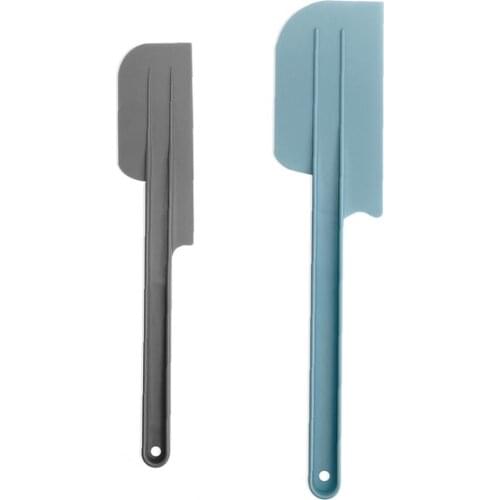 2Pcs 10/12inch Non-Stick Butter Cream Mixer Spatula Scraper Cake Baking Tool