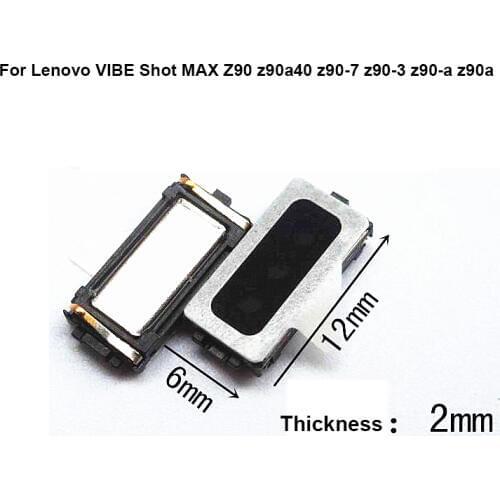 2PCS For Lenovo VIBE Shot MAX Z90 z90a40 z90-7 z90-3 z90-a z90a Earpiece Earphone Speaker Receiver Module Replacement Flex Cable