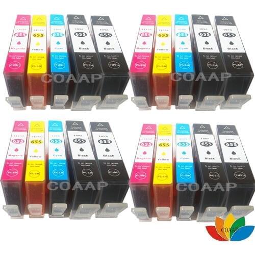 20x Compatible HP 655XL ink cartridge for HP655 desk jet ink advantage 3525 4615 4625 5525 6520 6525 Printer