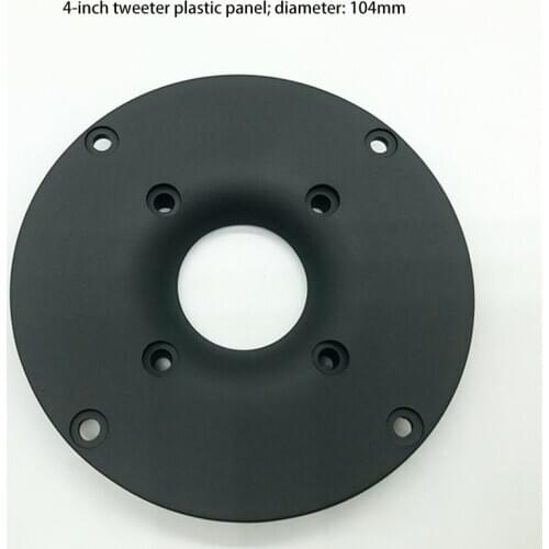4 inch Speaker,Tweeter Speaker Panel,Diameter 104mm,Speaker Fixed Plate,Profession Plastic Speaker Accessories for Audio System