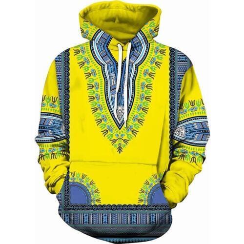 African Clothes Hooded Sweatshirt Men Women 2020 New 3D African Dashiki Hoodies Sweatshirts Men Hip Hop Streetwear Tracksuit Men