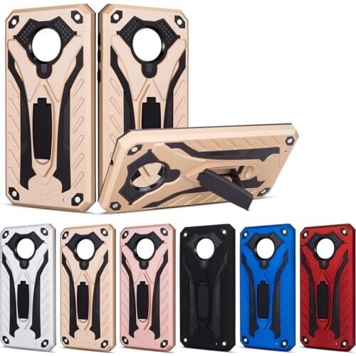 Case For Motorola Moto G4 Plus G5 G5S G6 G7 Plus G7 Power E5 Play E4 C Plus E5 Cover Shock Proof stand hybrid Armor soft case