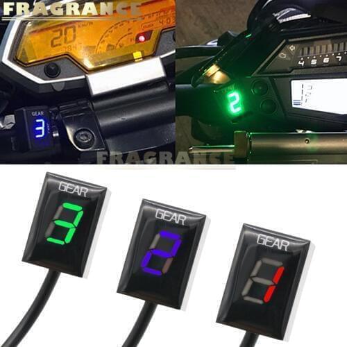 Motorcycle LCD Electronics 1-6 Level Gear Indicator Digital Gear Meter For Triumph Speed Triple NON ABS 2002-2004