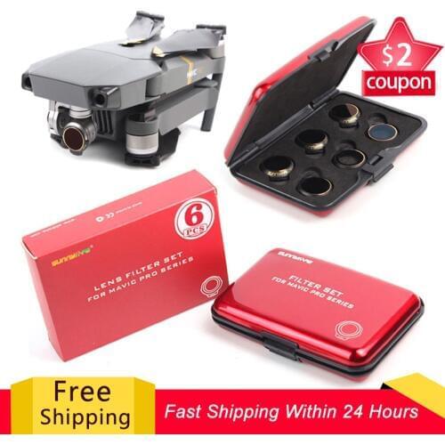 Camera Lens Filter ND4 ND8 ND16 ND32 CPL MCUV Multi-Layer Coating Films for DJI MAVIC Pro RC Quadcopter Drone Accessories