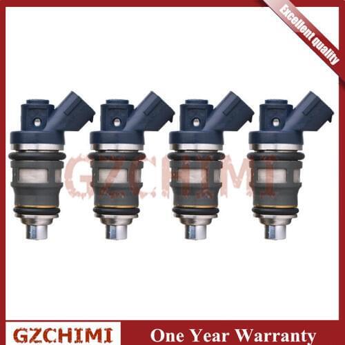 1001-87093 100187093 4pcs 800cc Fuel Injectors Denso Styie For Toyota SW20 3S-GTE EJ20 BG5 BD5 Side Feed