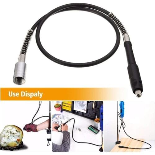 Extension Cord Flexible Shaft Rotary Grinder Tool Polishing Chuck Black For Dremel Engraving Machine Extension Cord Factory