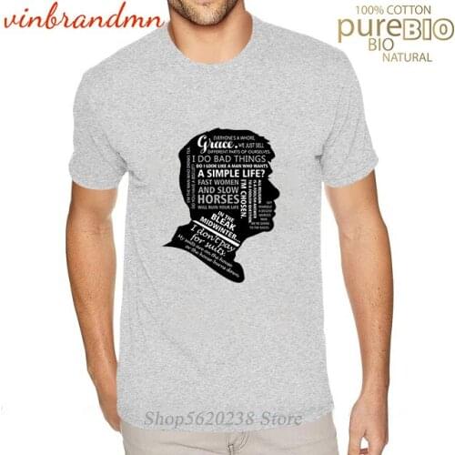 Peaky Blinders T-shirt Peaky Blinders Quotes Cotton Men T Shirt Tommy Shelby Movies Design Hipster Tee Shirts Camiseta masculina