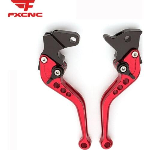 Short Long Motorcycle Adjustable Brake Clutch Levers For Vespa PX Disc Models LML 125 150 200 Star PX125 PX150 CNC Handle Set
