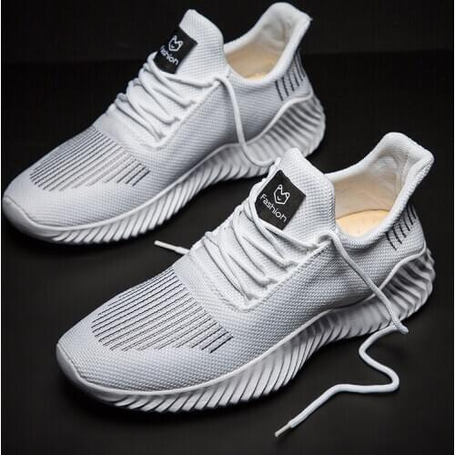39-47 New Mesh Shoes Men Casual Comfortable Men Sneakers Lac-up Jogging Shoes Lightweight Walking Man Shoes Zapatillas Hombre