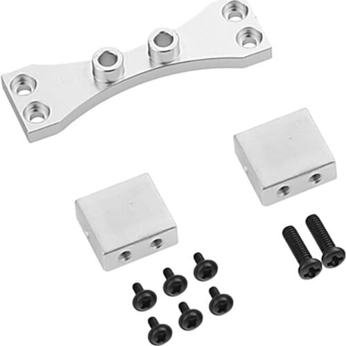 Metal Pull Rod Base Seat with Servo Bracket Mount for MN D90 D91 D96 D99S 1/12 RC Car Truck Accessory