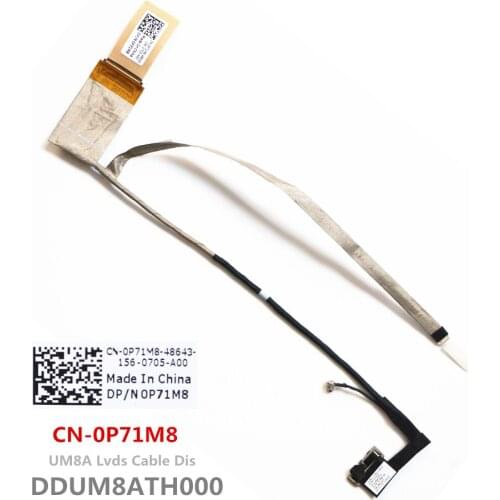 Laptop/Notebook LCD/LED/LVDS flex CABLE For DELL INSPIRON N4010 CN-0P71M8 DDUM8ATH000