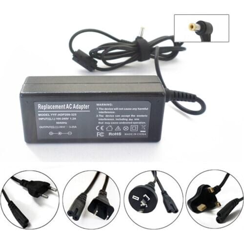New AC Adapter Battery Charger For Lenovo CPA-A065 45N0458 V360 V360A V450 V460 K22 K23 K24 20V 3.25A Notebook Power Supply Cord