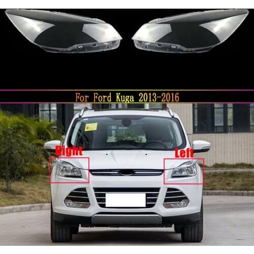 Car Headlight Lens For Ford Kuga 2013 2014 2015 2016 Car Headlamp Cover Replacement Auto Shell