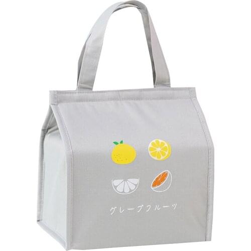 Simple lunch box portable picnic insulation bag waterproof lunch bag lunch box bag