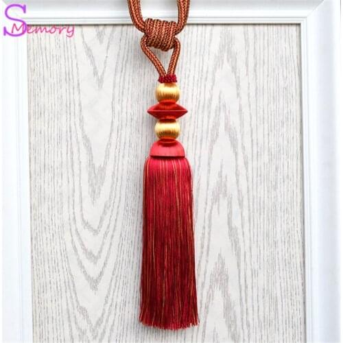 Ball European curtain tassels hanging ball tie strap holder accessories home decoration