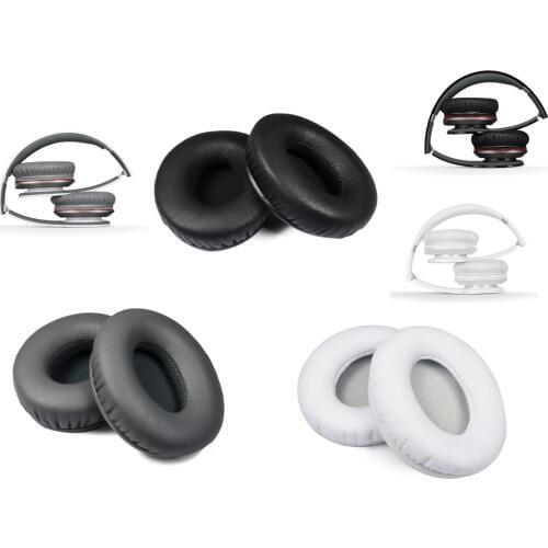 High quality Protein Leather Replacement Ear Pad Earpads Sponge Soft Foam Cushion for Beats SOLO 1.0 HD headphones