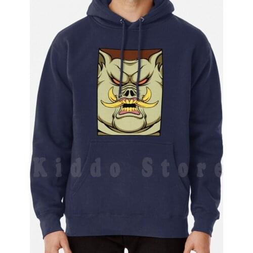 Angry Pig hoodie long sleeve Pig Angry Animal Mascot Character Cartoon Vector Wild Head Icon Boar Hog Mammal