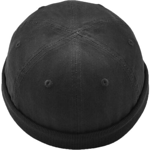 Womens Mens Fashion Skullcap Cap Brimless Sailor Hat Beanie Cap