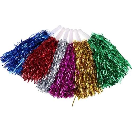 1PC Flower Ball For For Football Basketball Match Pompon Children Use Cheer Dance Sport Competition Cheerleading Pom Poms