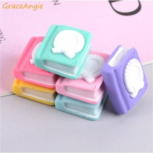 10pcs Mixed Cartoon Flat back Resin Cabochon Flatbacks Scrapbooking DIY Doll House Play Simulation Book Decoration Craft Jewelry