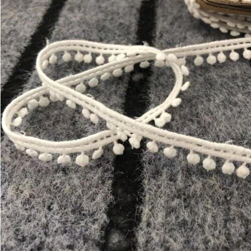 10 Meters Beige Cotton Lace Trim Lace Ribbon Handmade Cotton Sewing Lace Fabric DIY Craft Sewing Accessory Lace