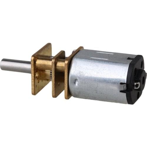 12mm Silver GA12-N20 1000RPM Miniature Metal Electric 3V DC Gear Motor Gearwheel with 10mm Output Shaft