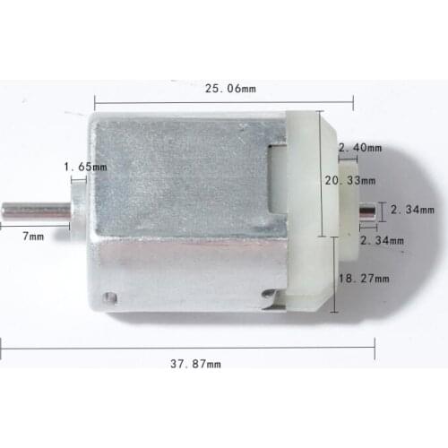 140 motor FC-140 SA 12V car Miniature dc locomotive lock rear-view mirror motor carbon brush motor headlight adjust motor