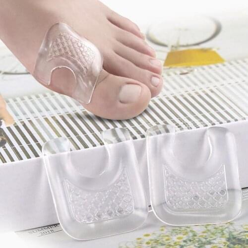 2Pcs Heel Insoles Pain Relief Cushion Feet Care Pads Anti-Wear Foot Patch Transparent Comfortable GEL Multifunctional Sticker