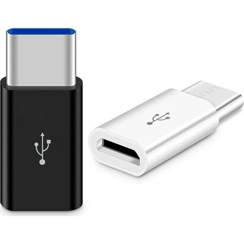 3pcs Type-c Adapter Micro Usb To Type C Charger Connectors for Samsung Galaxy S8 S9 Plus Note 8 9 Typec To Usb-c Usbc Cable