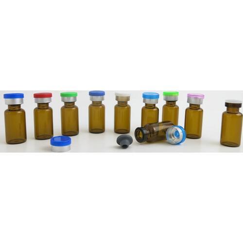 360 x 3ml Brown Perfume Essential Oil Essence Glass Bottles with Filp off Lid Pharmaceutica Sample Vials & Rubber Stopper