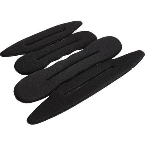 4 PCS Magic Foam Sponge Hair Styling Clip Donut Bun Curler Maker Ring Tool
