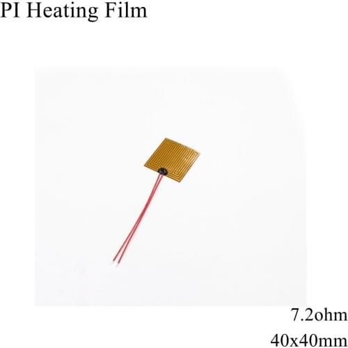 5V 6V 12V 24V 220V Polyimide Heater PI Heating Film Plate Electric Heated Panel Pad Mat Electrotherma Flexible Adhesive Foil Oil