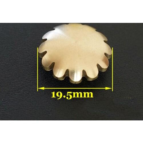 50pc Q15-19.5mm Solid Brass belt screw Chicago Screw Leathercraft